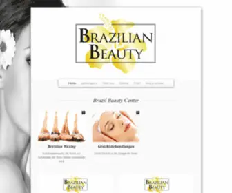 Brazilbeautycenter.de(Brazil Beauty Center) Screenshot