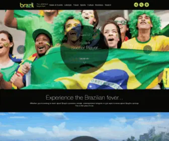 Brazil.com(Discover Brazil at Brazil.com) Screenshot