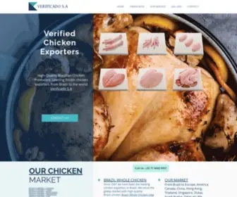 Brazilfrozenpoultry.com(Brazil Whole chicken) Screenshot