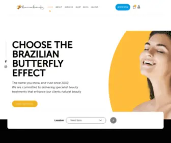 Brazilianbutterfly.com(Brazilian Butterfly) Screenshot