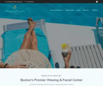 Brazilianwaxcenternewbury.com(Wax Boston) Screenshot