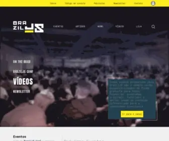 Braziljs.com.br(BrazilJS Confdias 22 e 23 de agosto) Screenshot