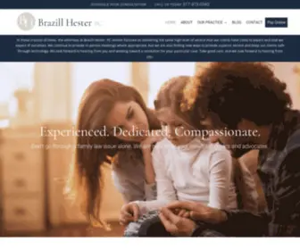 Brazillhester.com(Indianapolis Family Law Attorneys) Screenshot