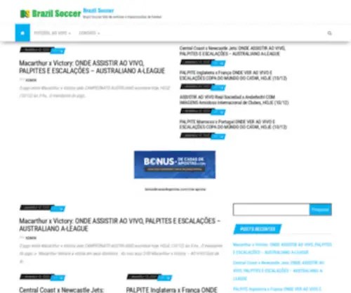 Brazilsoccer.com.br(Brazilsoccer) Screenshot