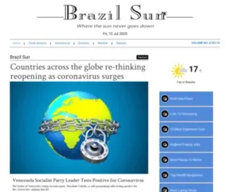 Brazilsun.com(Brazil Sun) Screenshot