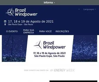 Brazilwindpower.com.br(Brazil Windpower) Screenshot