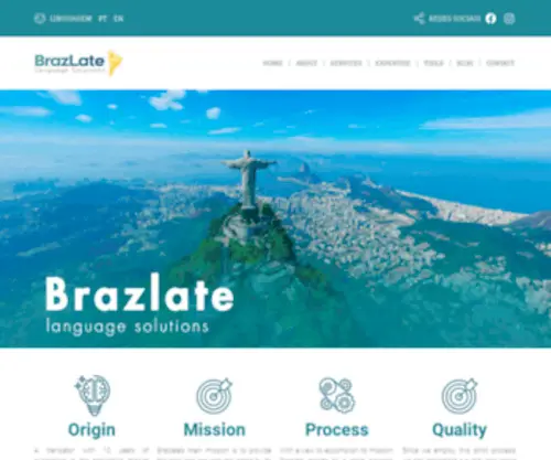 Brazlate.com.br(Language Solutions) Screenshot