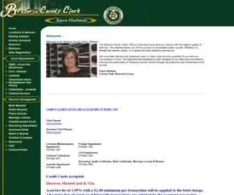 Brazoriacountyclerk.net(Brazoria County Clerk) Screenshot