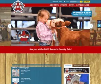 Brazoriacountyfair.com(Our nine) Screenshot