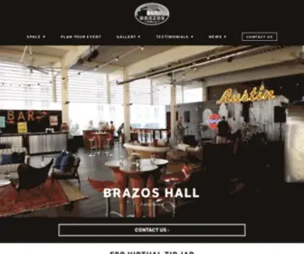 Brazoshall.com(Brazos Hall) Screenshot