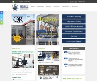 BRBC.org(The Bridgeport Regional Business Council) Screenshot