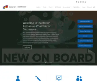 BRcconline.eu(British Romanian Chamber of Commerce) Screenshot