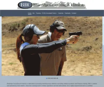 Brcarms.com(Blueridge Consulting & Firearms) Screenshot