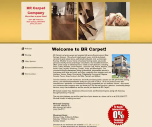 Brcarpet.com(BR Carpet) Screenshot