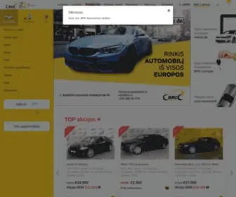 Brcauto.eu(Parduodami naudoti automobiliai lizingu su garantija) Screenshot