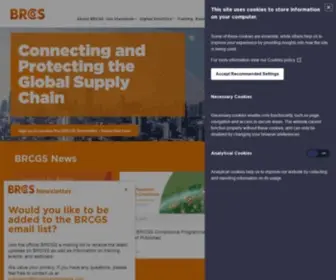 BRCGS.com(Global Supply Chain Assurance) Screenshot