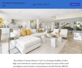 BRCH1.com(Luxury Custom Home Builders) Screenshot