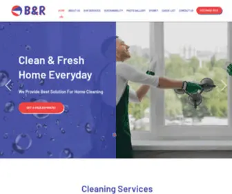 Brcompany.com.au(B & R Cleaning Company) Screenshot