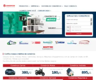 Brconsorcios.com(Consórcios) Screenshot