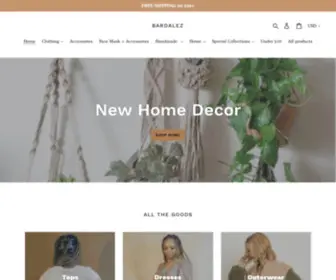 BRDLZ.com(Women's Clothing N' Accessories) Screenshot