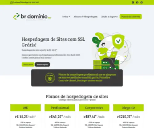 Brdominio.com.br(Br Domínio) Screenshot