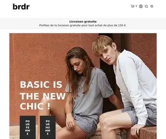 BRDR.store(Streetwear fran) Screenshot