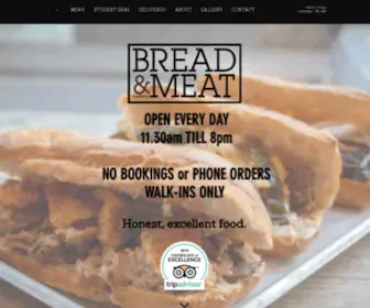 Breadandmeat.co.uk(Breadandmeat) Screenshot