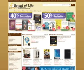 Breadoflifebook.com(Bread of Life Book & Gift) Screenshot