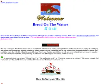 Breadonthewaters.com(Bread On The Waters (BOW)) Screenshot