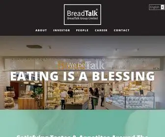 Breadtalk.com(BreadTalk Group) Screenshot