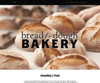 Breadtodough.com(Bread To Dough) Screenshot