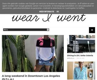 Breaellis.com(Wear I Went) Screenshot