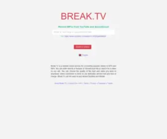 Break.tv(Break) Screenshot