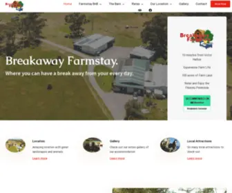 Breakawayfarmstay.com.au(Victor Harbor) Screenshot