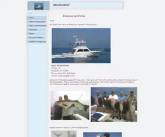 Breakawaysportfishing.com(Breakaway) Screenshot