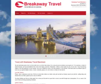 Breakawaytravel.com.au(Breakaway Travel Blacktown) Screenshot