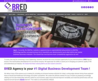 Breakbred.com(BRED Agency) Screenshot