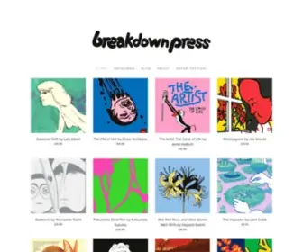 Breakdownpress.com(Breakdown Press) Screenshot