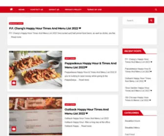 Breakfasthour.onl(The Breakfast Hour 2022 Menu) Screenshot