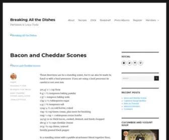 Breakingallthedishes.net(Breaking All the Dishes) Screenshot