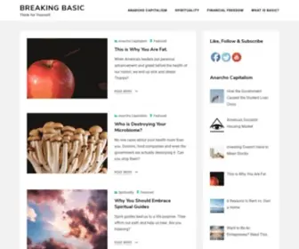 Breakingbasic.com(Breaking Basic) Screenshot