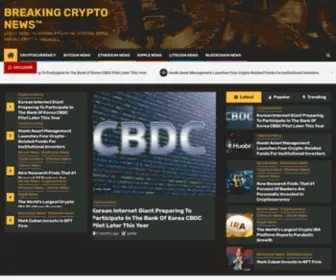 Breakingcrypto.news(Breakingcrypto news) Screenshot