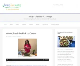 Breakingdownnutrition.com(Nutrition for success after bariatric surgery) Screenshot