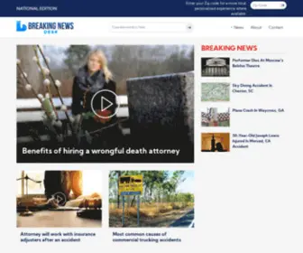 Breakingnewsdesk.com(Breaking News Desk) Screenshot