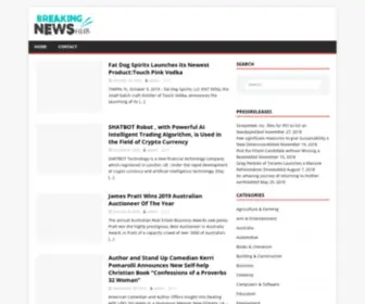 Breakingnewshub.com(Breaking News Hub) Screenshot