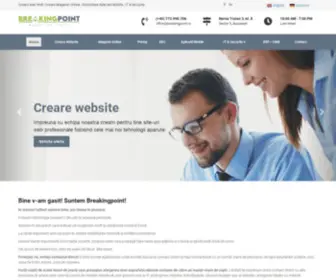 Breakingpoint.ro(Homepage) Screenshot