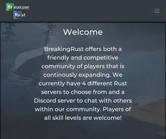 Breakingrust.net(Friendly and Competitive Gaming Community) Screenshot