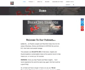 Breakingthroughthebs.com(Breaking Through The B.S) Screenshot