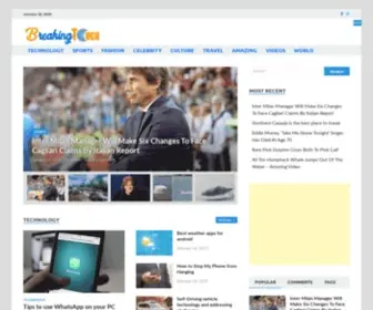 Breakingtouch.com(Breakingtouch) Screenshot