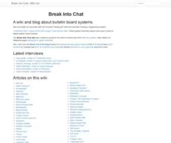Breakintochat.com(Break Into Chat) Screenshot
